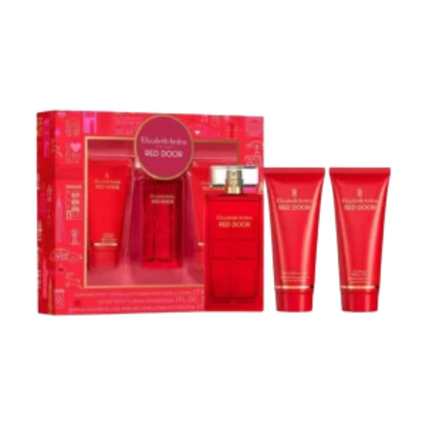 Red Door 3 Pc Set / Edt Spr + Bl + S/g (l)